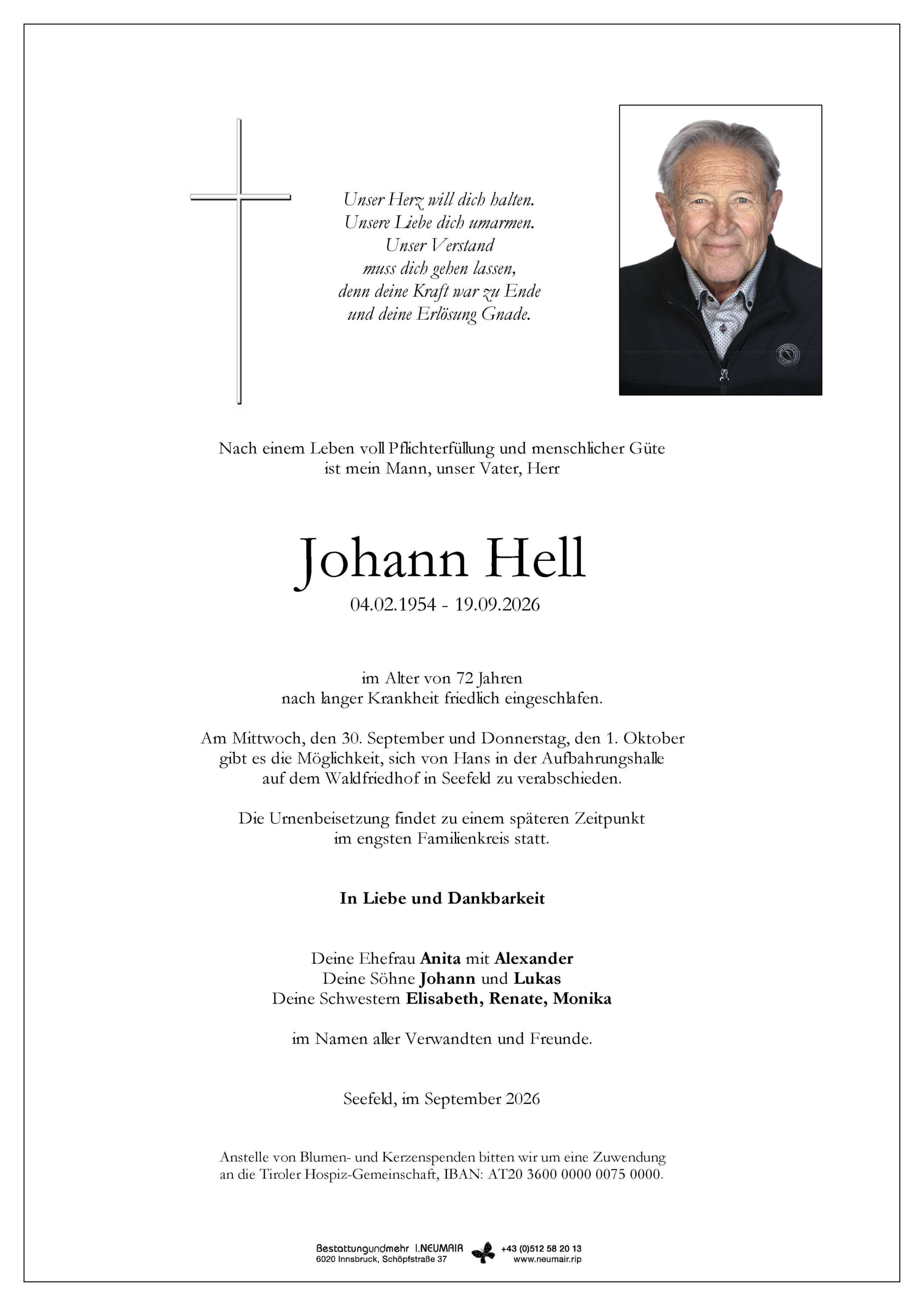 Johann Hell